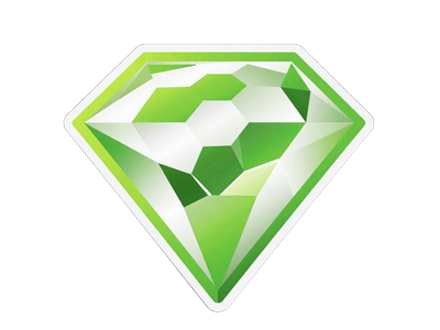 Diamantene VIP-Level-5-Fu&szlig;ball-Anstecknadel bei Golisimo Casino