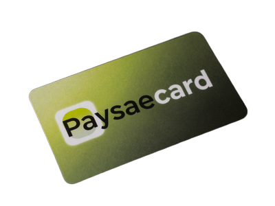 Paysafecard Prepaid-Logo f&uuml;r sichere Einzahlungen bei Golisimo