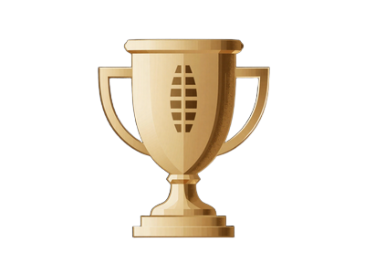 Goldene VIP-Level-3-Pokal-Anstecknadel bei Golisimo Casino